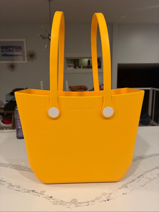 Versa tote Handbags - Yellow Everyday Tote Bag 15 by 12